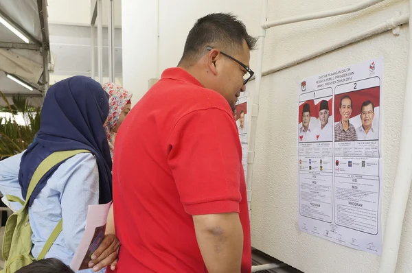 Indonesia Presidential Election 2014 — Stock Photo, Image