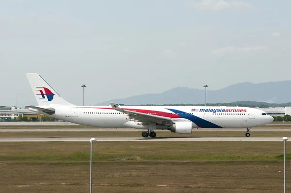 Airbus a330 çıkar — Stok fotoğraf