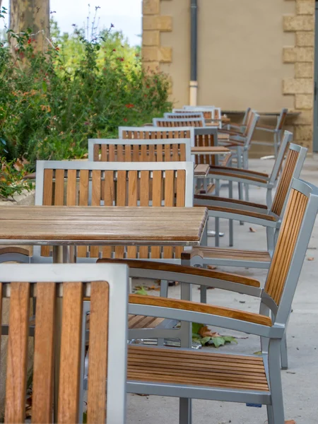 Tables and chairs — Stock Photo, Image