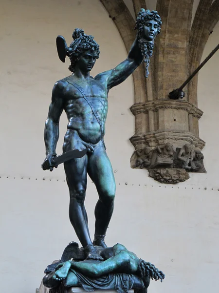 Perseus with the Head of Medusa — Stock Photo, Image