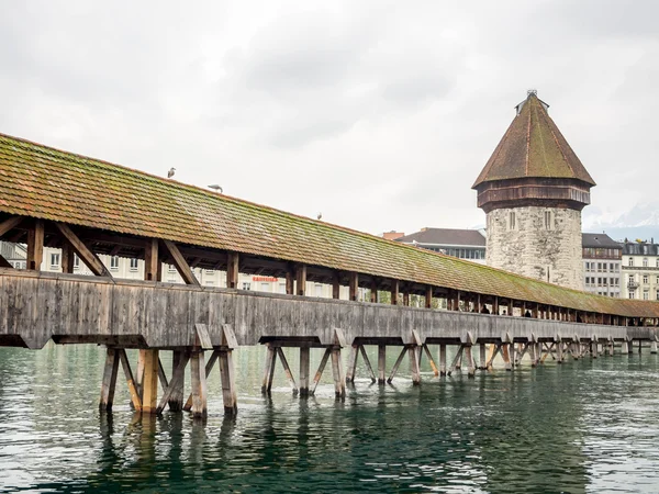 Kapel brug Rechtenvrije Stockafbeeldingen