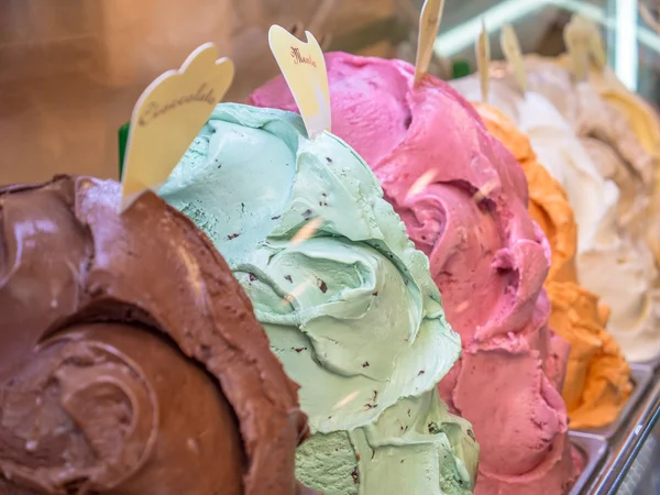 Glace glacée gelato — Photo