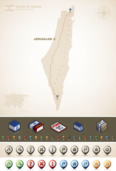 Staten israel — Stockfoto