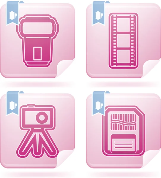 Photography Icons Set — Stock Photo, Image
