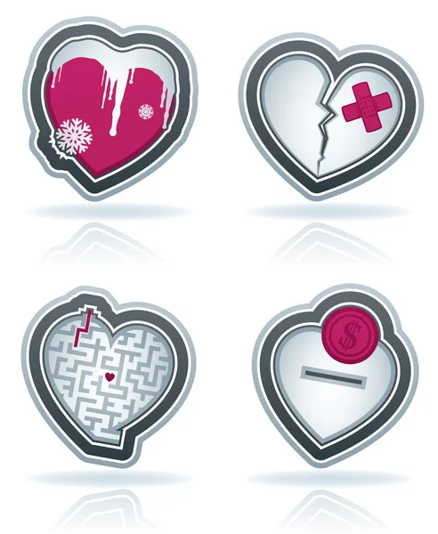 Valentines Hearts — Stock Photo, Image