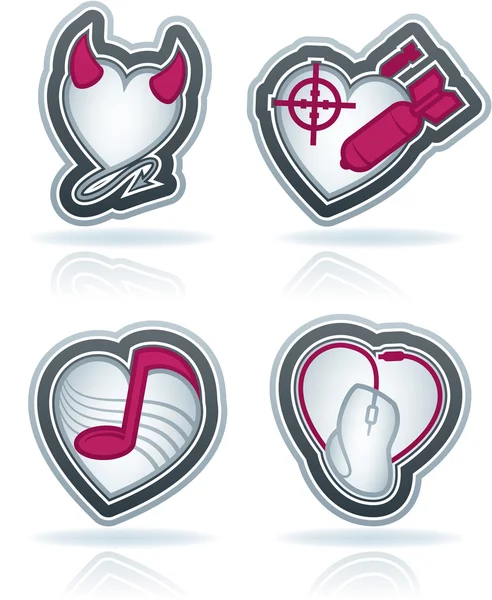 Valentines Hearts — Stock Photo, Image