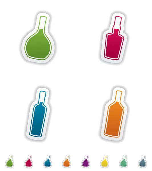 Bottiglie di alcol — Foto Stock