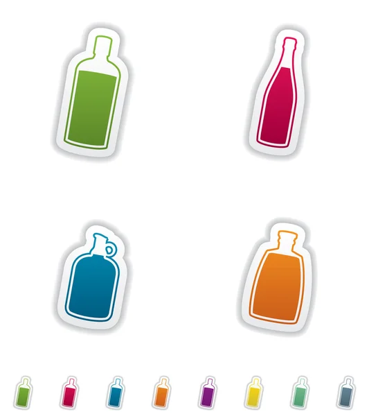 Alcohol bottles — Stock Photo, Image