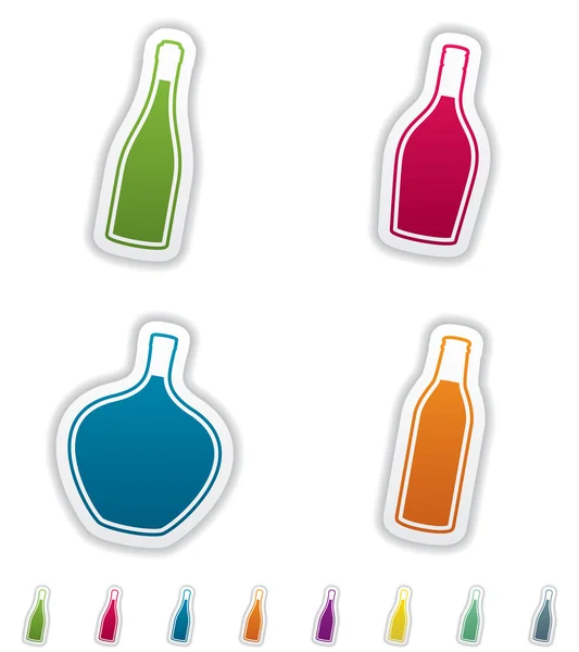 Alcohol bottles — Stock Photo, Image