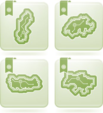 basit ülke simgeleri