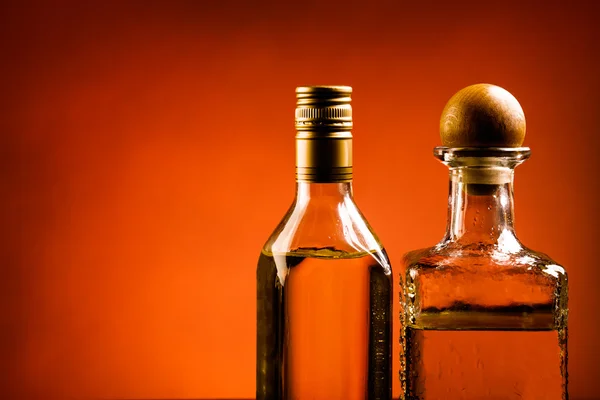 Tequila on red — Stock Photo, Image