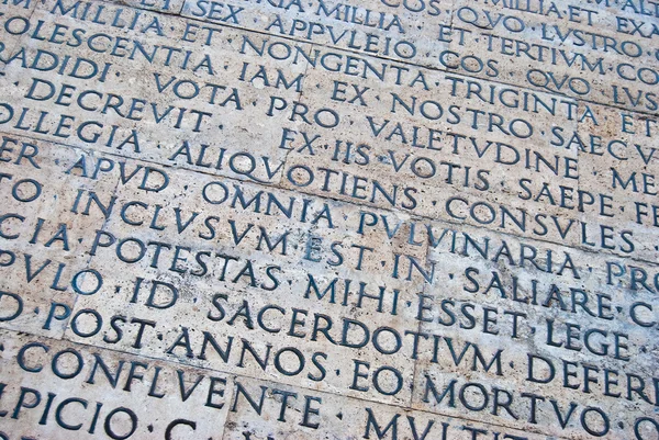 Římské písmo — Stock fotografie