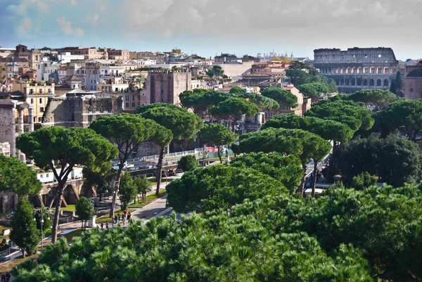 Via dei Fori Imperiali — Stock Photo, Image