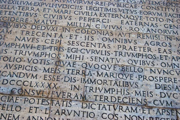 Escritura romana Fotos De Bancos De Imagens