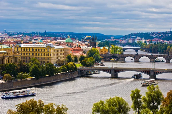 Broar i Prag — Stockfoto