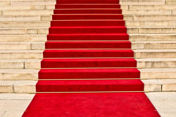 Alfombra roja — Foto de Stock