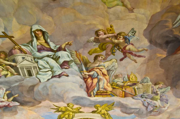 Biblical fresco — Stock Photo, Image