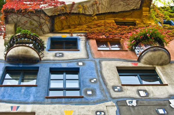 Hundertwasserhaus — Foto Stock
