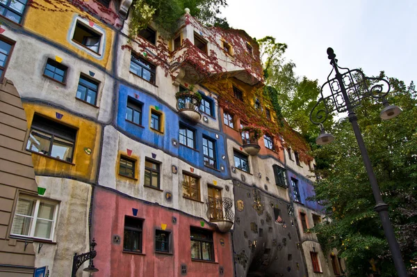 Hundertwasserhaus — Zdjęcie stockowe