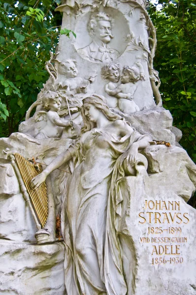 Grób Johann strauss — Zdjęcie stockowe