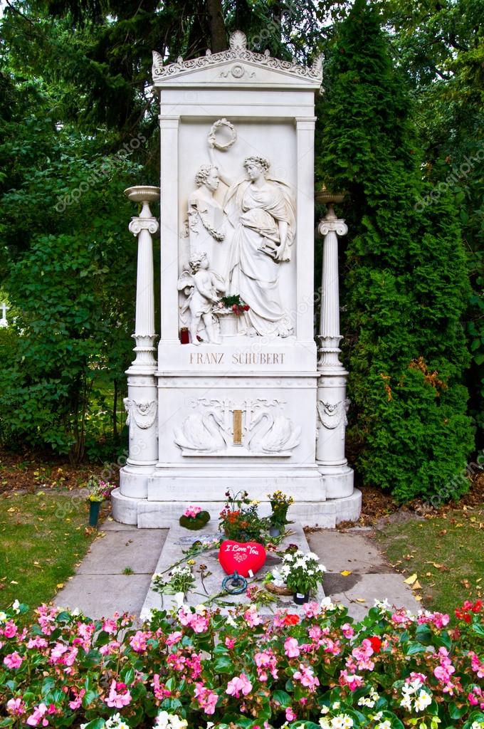 Schubert's grave