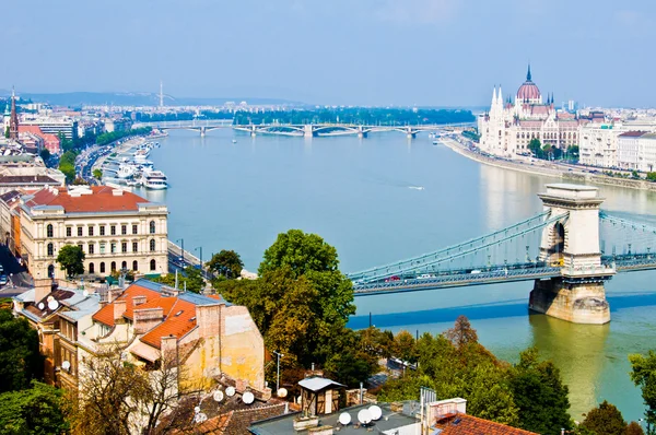 Utsikt över Budapest — Stockfoto