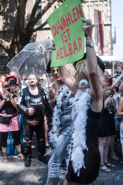 Parada do Orgulho Gay Colônia — Fotografia de Stock