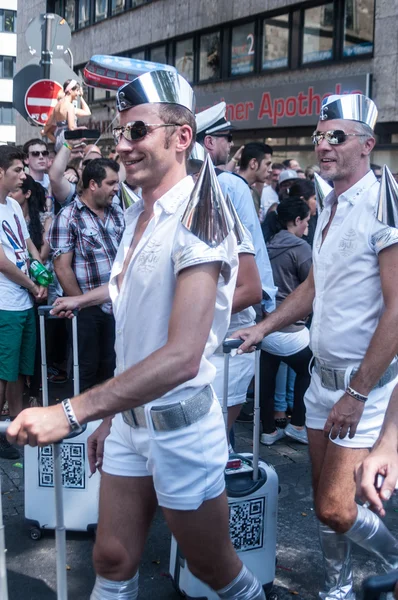 Parada do Orgulho Gay Colônia — Fotografia de Stock