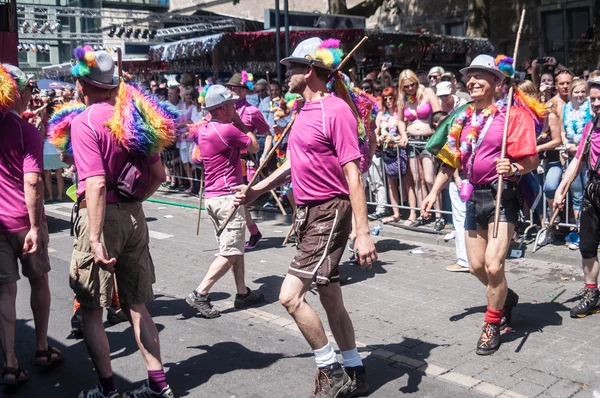 Parada do Orgulho Gay Colônia — Fotografia de Stock