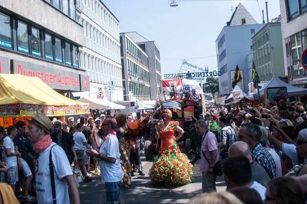 Meleg büszkeség parádé Köln — Stock Fotó