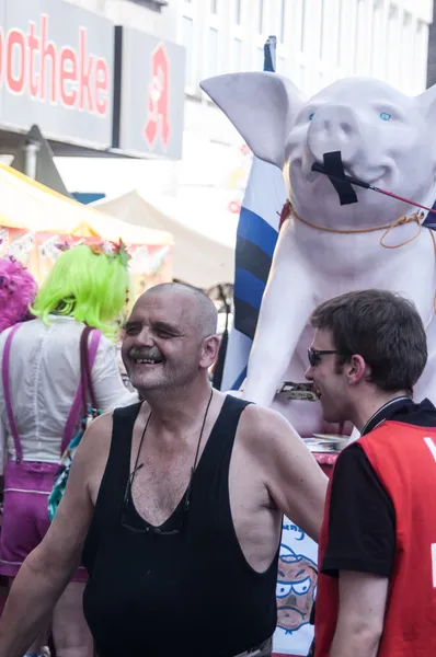 Parada do Orgulho Gay Colônia — Fotografia de Stock