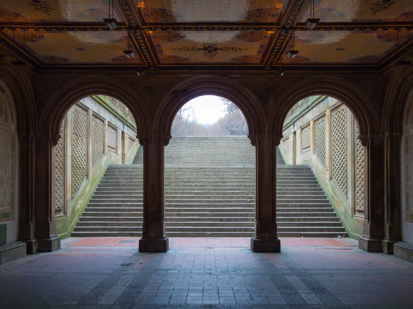 Bethesda terrace — Stock Photo, Image