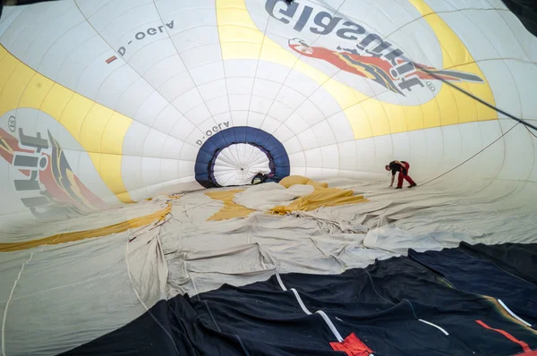 Hete lucht ballonfestival in Münster, Duitsland — Stockfoto