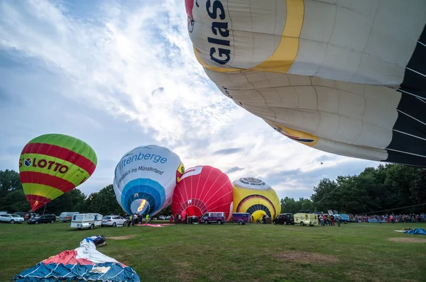 Festival de balões de ar quente em Muenster, Alemanha — Fotografia de Stock