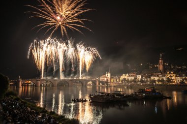 Heidelberg castle aydınlatma
