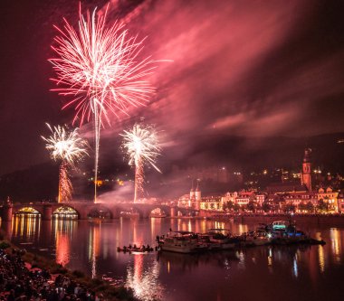 Heidelberg castle aydınlatma