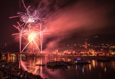 Heidelberg castle aydınlatma