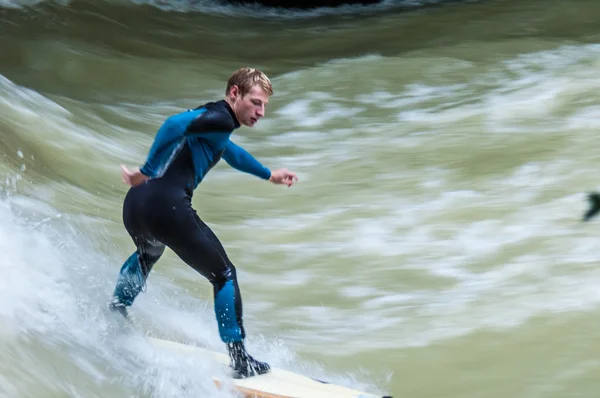 Eisbach 서퍼 — 스톡 사진