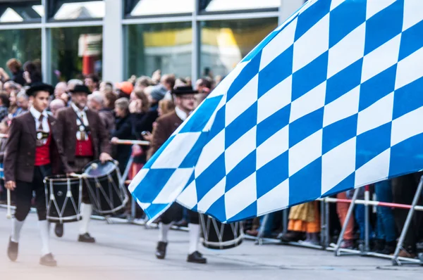 Parad av värdarna för wiesn — Stockfoto