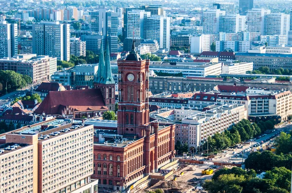 Berlin from above — Stock Photo, Image