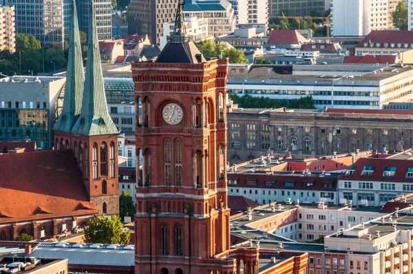 Berlin uppifrån — Stockfoto