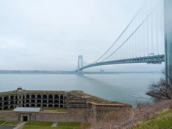 Verrazano narrows bridge — Stockfoto