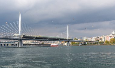 Ataturk Bridge, alternatively known as the Unkapan Bridge, is a highway bridge on the Golden Horn in Istanbul, Turkey. It is named after Mustafa Kemal Atatrk, the founder and first President of the Republic of Turkey.