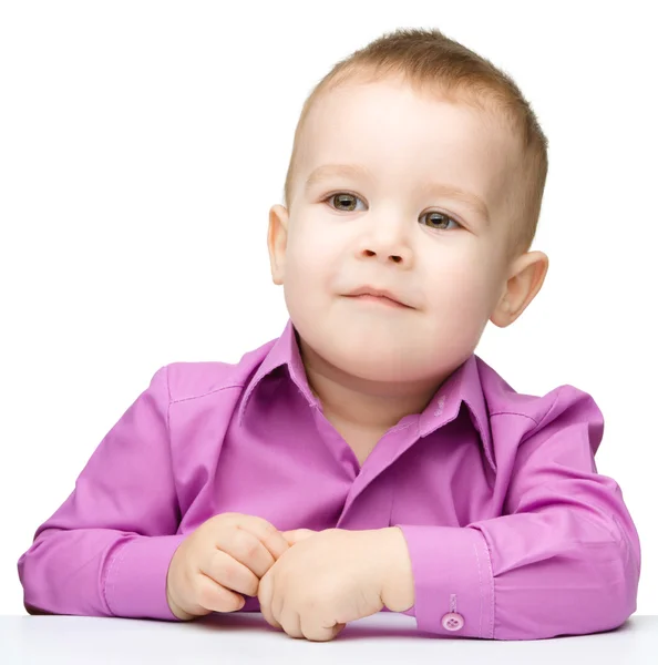 Portrait of a cute little boy — Stock Photo, Image