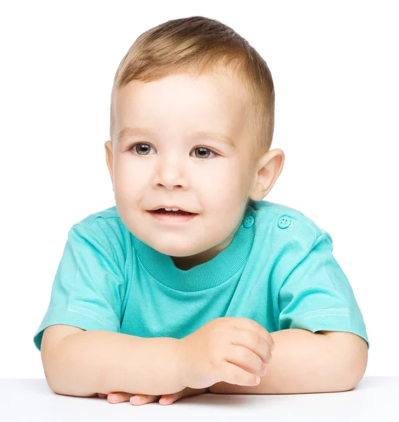 Retrato de um menino bonito — Fotografia de Stock