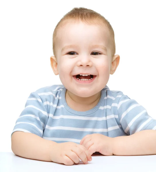 Portret van een schattig jongetje — Stockfoto