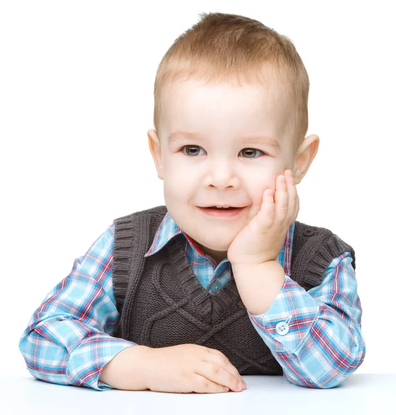 Portrét roztomilého chlapečka — Stock fotografie