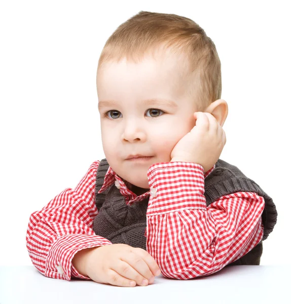 Portrait of a cute little boy — Stock Photo, Image