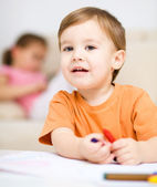 Image result for images of a little girl and a little boy drawing something