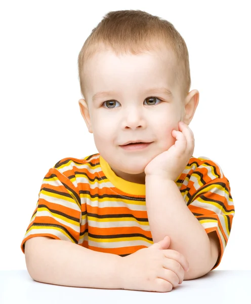 Portrait of a cute little boy — Stock Photo, Image